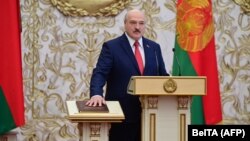 Білорусь: Таємна інавгурація Лукашенка у фото