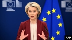 Еврокомиссиянын төрайымы Урсула фон дер Ляйен.