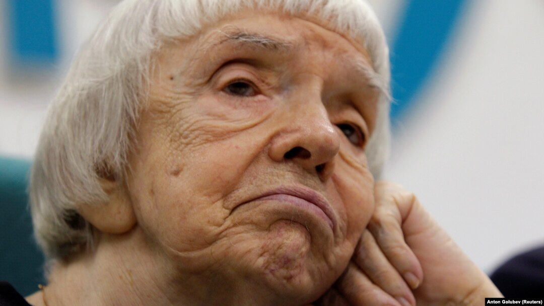 Lyudmila Alekseyeva, who died in 2018, was one of the founders of the Moscow Helsinki Group.