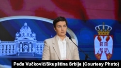 Ana Brnabić, predsednica Skupštine Srbije, februar 2025.