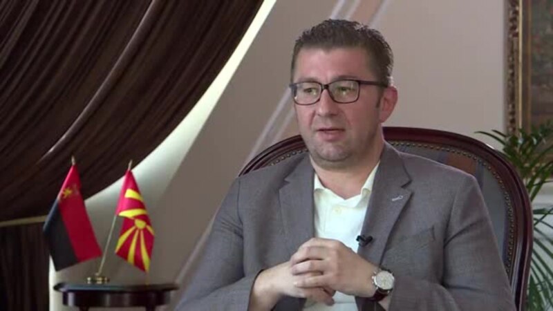 Mickoski flet për kandidaturën e një shqiptari për kryeministër të Maqedonisë së Veriut