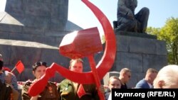 Акція комуністів у Севастополі, 1 травня 2021 року