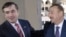 Presidents Saakashvili (left) and Aliyev: in tune with their publics?