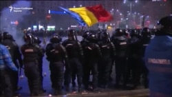 Судири на антивладините протести во Букурешт