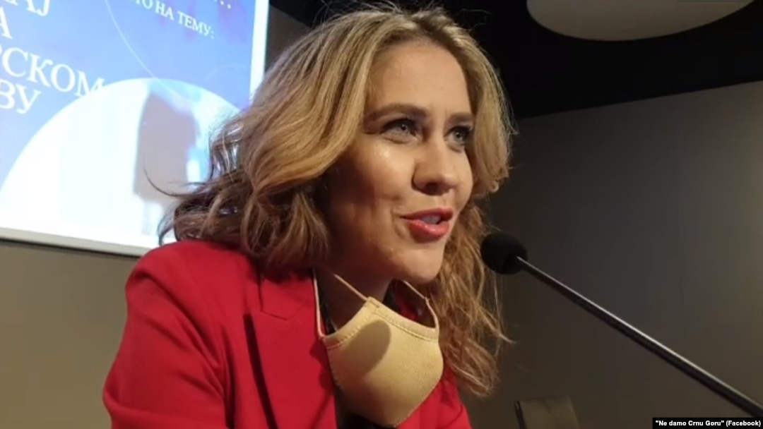 Crnogorska ministarka prosvjete, nauke, kulture i sporta, Vesna Bratić