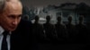 Владимир Путин и его наемные работницы (коллаж)