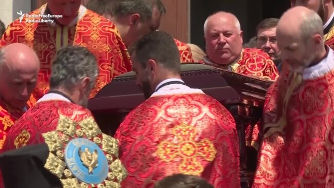 Former Head Of Greek Catholic Church In Ukraine Buried
