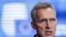 Secretarul general NATO Jens Stoltenberg la reuniunea miniștrilor de externe din țările UE