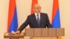 Bako Sahakian, the leader of Azerbaijan's breakaway region of Nagorno-Karabakh. (file photo)