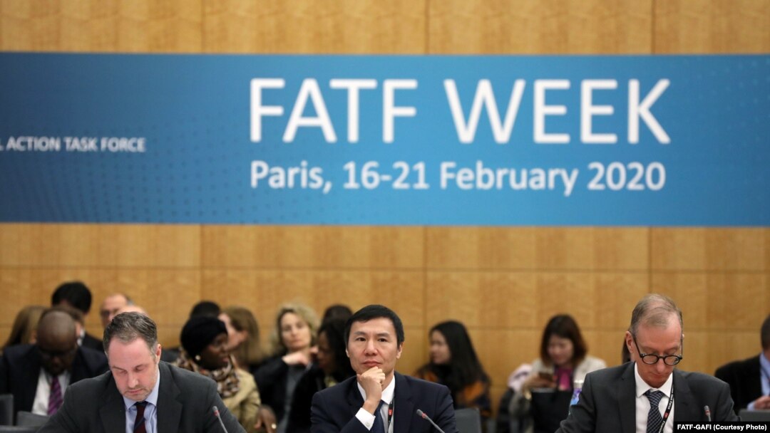 The Financial Action Task Force is a global financial watchdog based in Paris. (file photo)