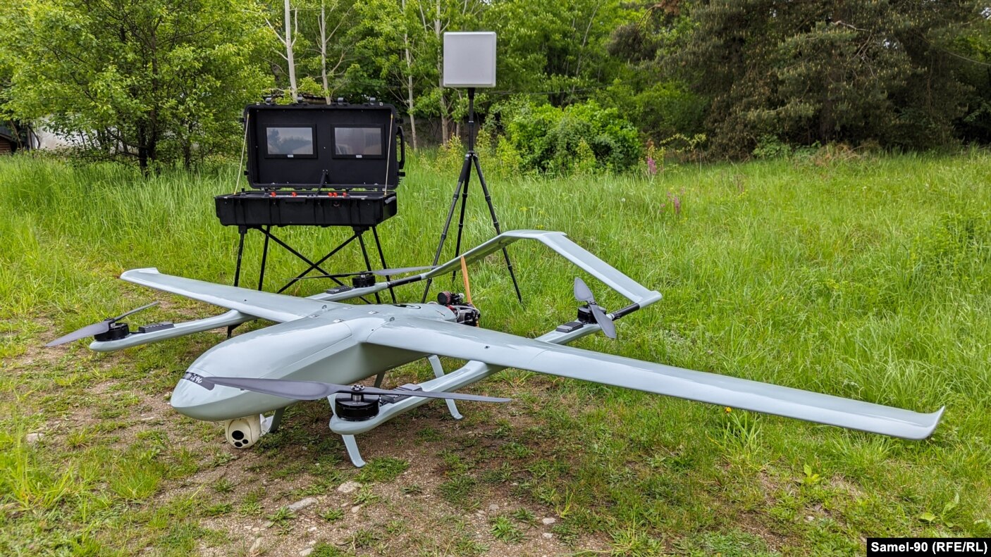 Një dron zbulues që po zhvillohet nga kompania bullgare Samel-90.