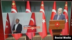 Түркиянын президенти Pежеп Тайып Эрдоган Орхан Инанды кармалганын билдирди.