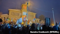 Protest u Orašcu, 15. februar 2026.