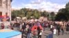 Armenia -- Opposition suppoerters gather in Yerevan's Liberty square, Yerevan, 01Oct2011