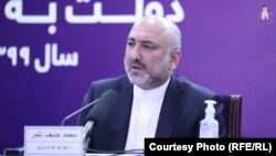 محمد حنیف اتمر وزیر خارجه افغانستان