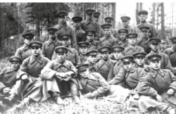 Выпускники Подольского артиллерийского училища. Июнь 1941 г.