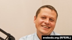 Аляксандар Класкоўскі ў часе онлайн-канфэрэнцыі