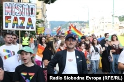 Među učesnicima Povorke su i šef Delegacije Evropske unije u Bosni i Hercegovini Luigi Soreca.