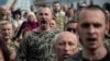 Ukraine -- People commemorated ukrainian soldiers of ''Right sector''