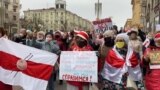 Pensioners Protest Against Lukashenka In Minsk