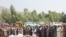 مراسم جنازه قربانیان حملات هوایی اخیر پاکستان در کنر
