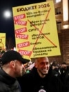 Protest Against Budget 2026 - Sofia - Peevski - Borisov
