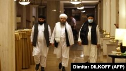 آرشیف، شماری از مقام‌های ارشد طالبان در مسکو
