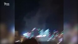 Video Shows Angry Iranian Demonstrators Setting Police HQ Ablaze In Ghahdarijan