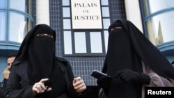 France banned the wearing of face-covering veils in 2011.