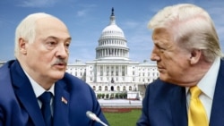 Каляж: Аляксандар Лукашэнка, Дональд Трамп