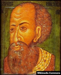 Перший Московський цар Іван IV Грозний (1530–1584). Парсуна кінця XVI–початку XVII століття, так званий «Копенгагенський портрет» Івана Грозного