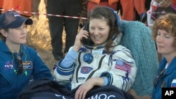 Astronautja Tracy Dyson, pas arritjes në Tokë më 23 shtator 2024. 