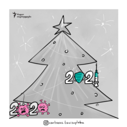 Georgia -- New Year illustration