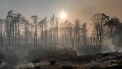 EUROPE-WEATHER/SERBIA-WILDFIRE