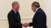 Armenia - Prime Minister Nikol Pashinian (R) meets with U.S. National Security Adviser John Bolton in Yerevan, 25 October 2018.