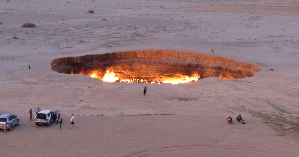 Turkmenistan Mulls End Of 'Gates Of Hell' Gas Flare