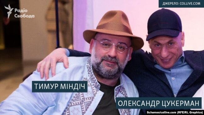 Тимур Міндіч (ліворуч) та Олександр Цукерман