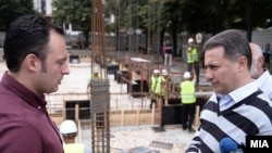 Илустрација, архивска фотографија на поранешниот министер Спиро Ристовски и поранешниот премиер Никола Груевски