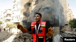 Газа тилкесине абадан урулган соккудан өлгөндөрдүн арасында жайкын тургундар көп экени тууралуу айтылууда, 10-июль, 2014
