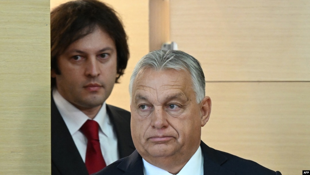 Ираклий Кобахидзе и Виктор Орбан