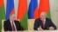 Unequal partners: Russian President Vladimir Putin and his Belarusian counterpart, Alyaksandr Lukashenka 
