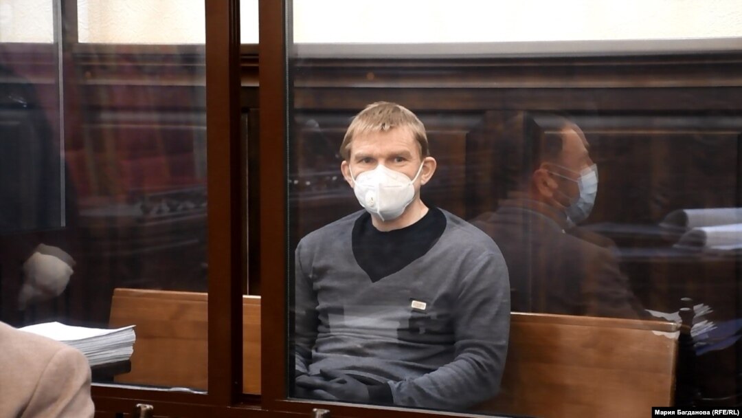 Предприниматель Вячеслав Вишневский в зале суда