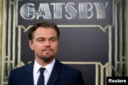  Ди Каприо на международната премиера на кино лентата „ Великият Гетсби “ през 2013 година 