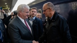  Канцлер Німеччини Фрідріх Мерц прибув до Києва з неоголошеним візитом, 4 жовтня 2026 року