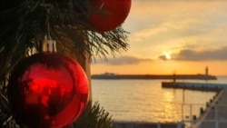 Новогодняя атмосфера в Ялте, декабрь 2025 года