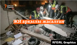 Желіде және пабликтерде тараған бұл сурет ЖИ арқылы жасалған.