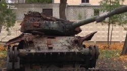 Підбитий танк Росії став експонатом у Чернігові (відео)