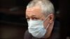 Russian actor Mikhail Yefremov attends a court hearing in Moscow on October 20. 