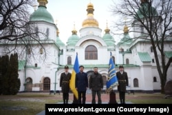 Президент Володимир Зеленський прийняв вірчі грамоти від новопризначеного посла Китаю – Ма Шенкуня. Київ, 23 грудня 2024 року