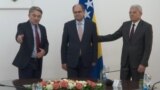 UN's New High Representative For Bosnia Meets With Members Of Presidency In Sarajevo